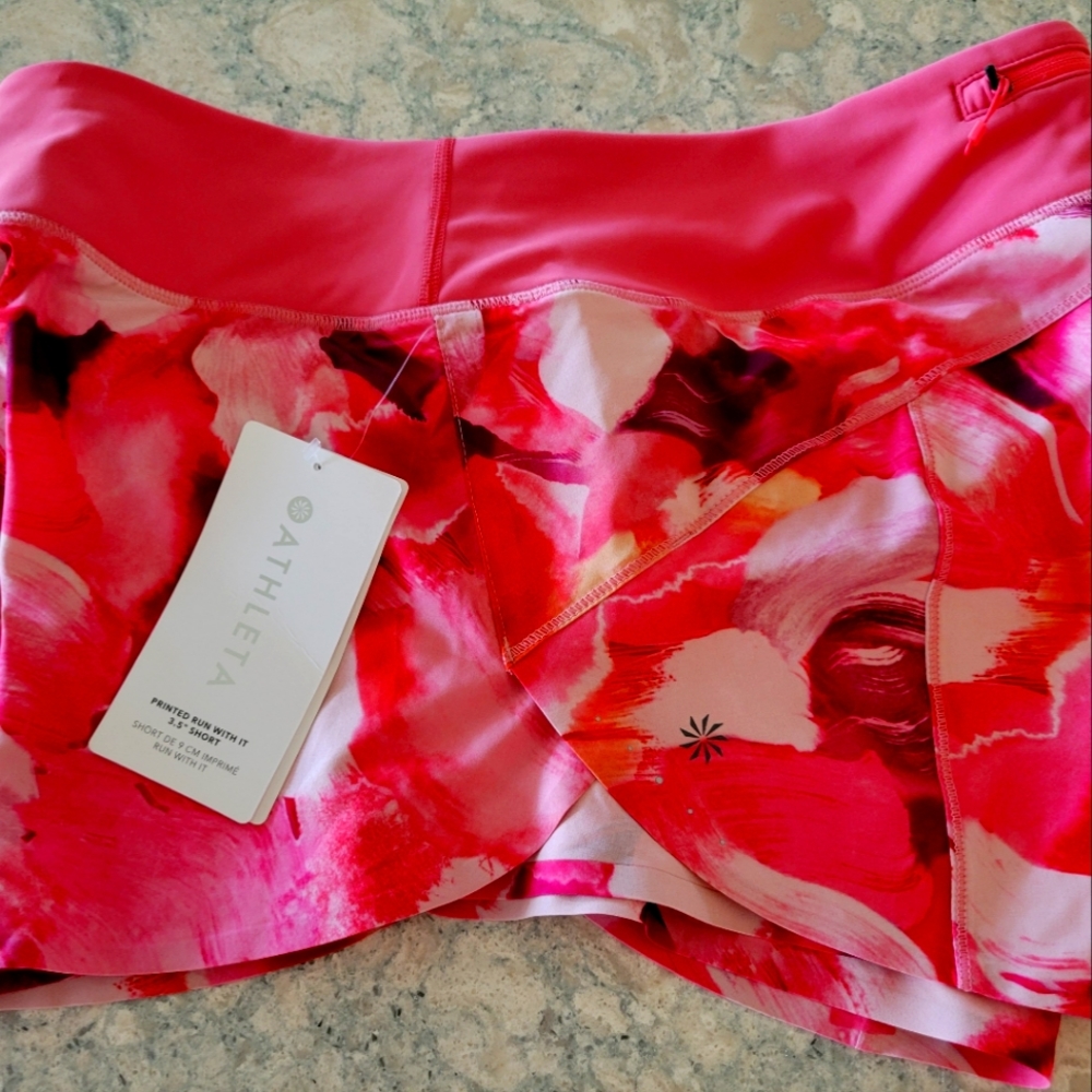 - Athleta running/walking shorts
